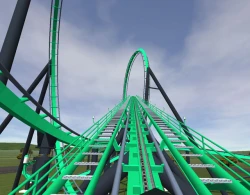 Hyper Rails: Advanced 3D Roller Coaster Design Screenshots