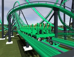 Hyper Rails: Advanced 3D Roller Coaster Design Screenshots