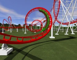 Hyper Rails: Advanced 3D Roller Coaster Design Screenshots