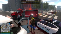 Скриншот к игре Flashing Lights - Police, Firefighting, Emergency Services (EMS) Simulator