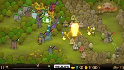 Скриншот к игре PixelJunk Monsters