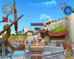 Worms Forts: Under Siege Screenshots