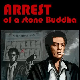 Arrest of a stone Buddha
