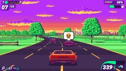 Скриншот к игре 80's OVERDRIVE