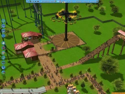 Скриншот к игре RollerCoaster Tycoon 3