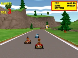 Скриншот к игре Moorhuhn Kart Extra