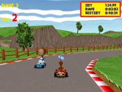 Скриншот к игре Moorhuhn Kart Extra