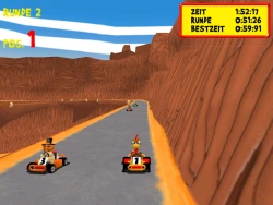 Скриншот к игре Moorhuhn Kart Extra