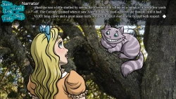 Скриншот к игре BRG's Alice in Wonderland Visual Novel