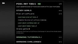 Pixel Art Academy: Learn Mode Screenshots