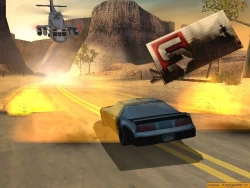 Скриншот к игре Knight Rider 2: The Game