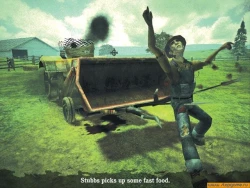 Stubbs the Zombie in Rebel without a Pulse Screenshots
