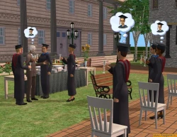 Скриншот к игре The Sims 2: University