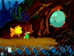 Скриншот к игре Freddi Fish 4: The Case of Hogfish Rustlers of Briny Gulch