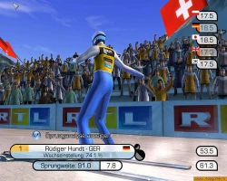 Скриншот к игре RTL Skispringen 2005