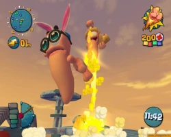 Скриншот к игре Worms 4: Mayhem