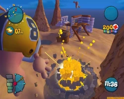 Скриншот к игре Worms 4: Mayhem