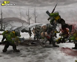 Скриншот к игре Warhammer 40.000: Dawn of War - Winter Assault