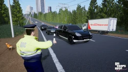 Скриншот к игре GAI Stops Auto: Right Version Simulator