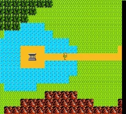 Скриншот к игре Zelda II: The Adventure of Link