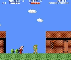 Скриншот к игре Zelda II: The Adventure of Link