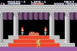 Скриншот к игре Zelda II: The Adventure of Link