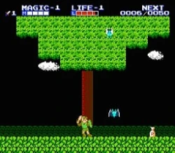Скриншот к игре Zelda II: The Adventure of Link