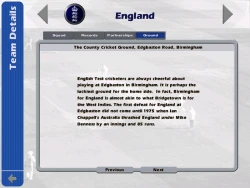 Скриншот к игре International Cricket Captain Ashes Year 2005