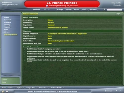 Скриншот к игре Football Manager 2006