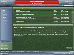 Скриншот к игре Football Manager 2006