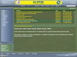 Скриншот к игре Football Manager 2006