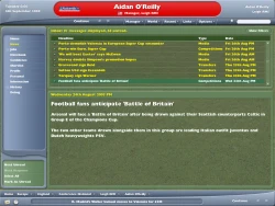 Скриншот к игре Football Manager 2006