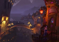 Скриншот к игре A Vampyre Story