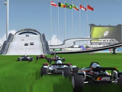 Скриншот к игре TrackMania Nations