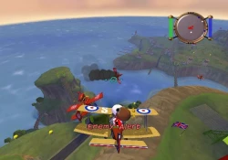 Скриншот к игре Snoopy vs. the Red Baron