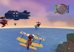 Скриншот к игре Snoopy vs. the Red Baron