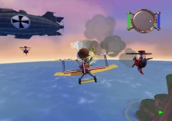 Скриншот к игре Snoopy vs. the Red Baron
