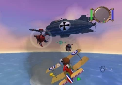 Скриншот к игре Snoopy vs. the Red Baron