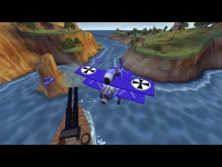 Скриншот к игре Snoopy vs. the Red Baron