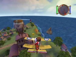 Скриншот к игре Snoopy vs. the Red Baron