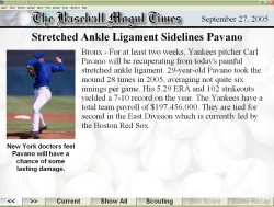 Baseball Mogul 2006 Screenshots