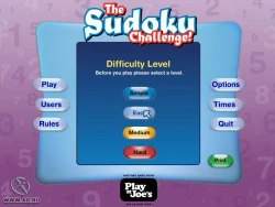 The Sudoku Challenge! Screenshots