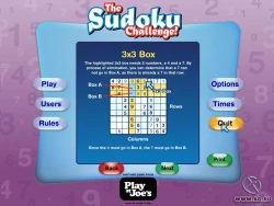 The Sudoku Challenge! Screenshots