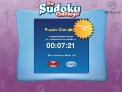 The Sudoku Challenge! Screenshots