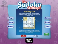 The Sudoku Challenge! Screenshots