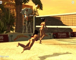 Скриншот к игре Sunshine Beach Volleyball