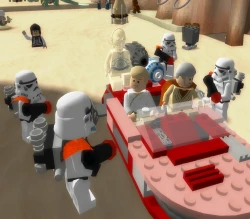 Скриншот к игре LEGO Star Wars II: The Original Trilogy