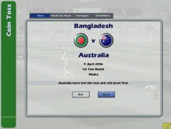 Скриншот к игре International Cricket Captain 2006