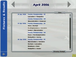 Скриншот к игре International Cricket Captain 2006