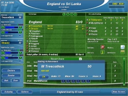 Marcus Trescothick's Cricket Coach Screenshots